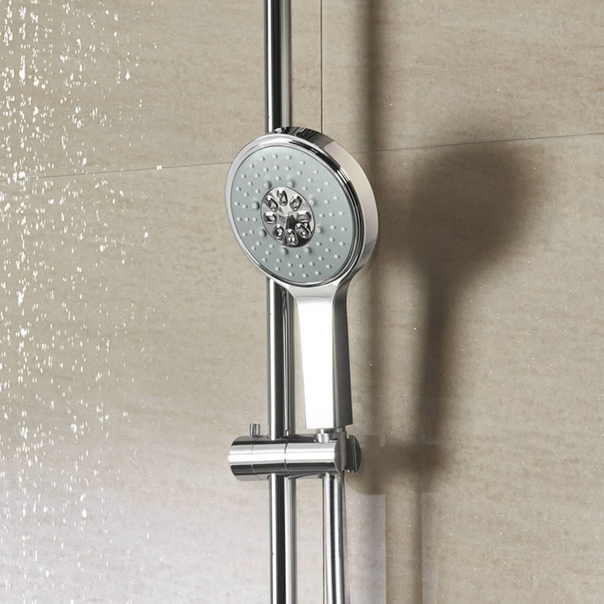 Immagine di Grohe Rainshower® 310 Sistema doccia con termostatico finitura cromo 27968000