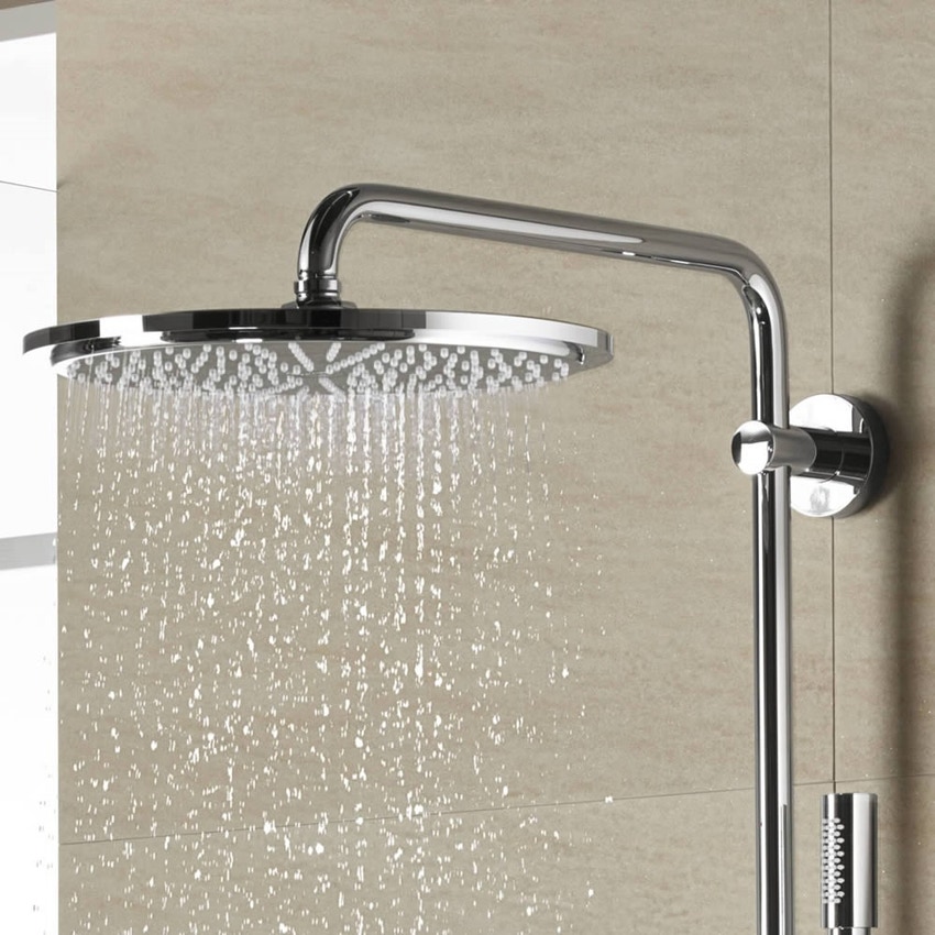 Immagine di Grohe Rainshower® 310 Sistema doccia con termostatico finitura cromo 27966000
