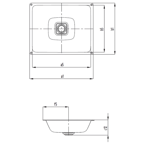 Immagine di Kaldewei CONO lavabo da sottopiano L.56,9 P.38,2 cm, senza foro e troppopieno, colore bianco alpino 902306003001