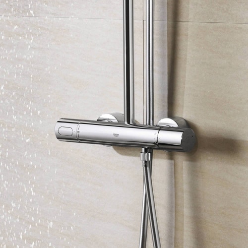 Immagine di Grohe Rainshower® 310 Sistema doccia con termostatico finitura cromo 27966000