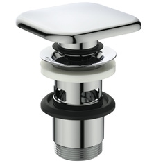 Immagine di Ideal Standard STRADA II piletta click-clack quadrata per tutti i modelli Strada II tranne T292901, finitura cromo T3629AA