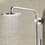 Immagine di Grohe Rainshower® System Colonna Doccia Con Miscelatore Termostatico e Soffione Ø 210 mm, Manopola Doccia Monogetto, Cromo, GROHE EcoJoy® 27032001