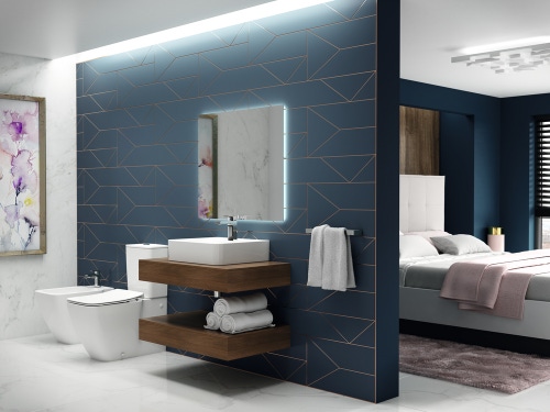 Immagine di Ideal Standard STRADA II sedile slim con sedili a chiusura rallentata, colore bianco T360101