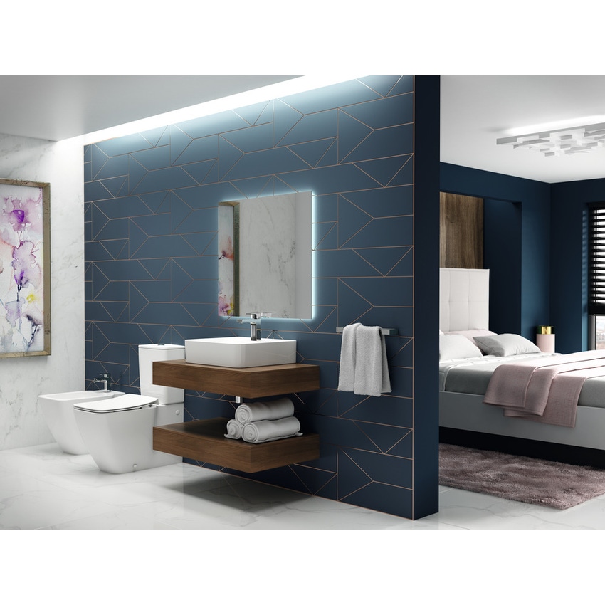 Immagine di Ideal Standard STRADA II sedile slim con sedili a chiusura rallentata, colore bianco T360101