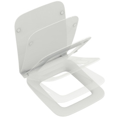 Immagine di Ideal Standard STRADA II sedile slim con sedili a chiusura rallentata, colore bianco T360101