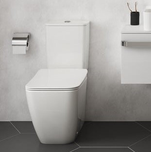 Immagine di Ideal Standard STRADA II sedile slim con sedili a chiusura rallentata, colore bianco T360101