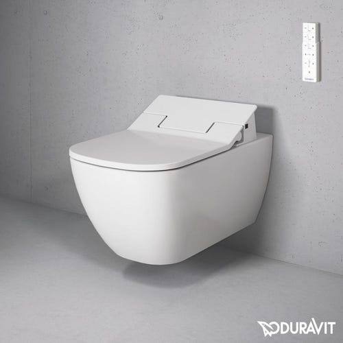 Immagine di Duravit SENSOWASH® Slim per HAPPY D.2, sedile elettronico, colore bianco 611300002304300