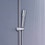 Immagine di Grohe RAINSHOWER SYSTEM 210 colonna doccia con deviatore e soffione Ø 21 cm, manopola doccia monogetto, finitura cromo 27058000