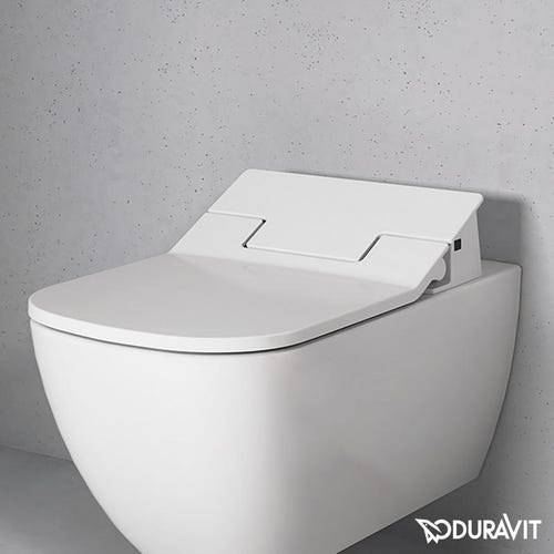 Immagine di Duravit SENSOWASH® Slim per HAPPY D.2, sedile elettronico, colore bianco 611300002304300