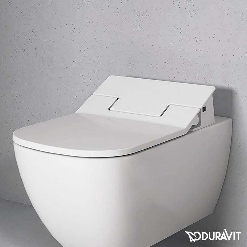 Immagine di Duravit SENSOWASH® Slim per HAPPY D.2, sedile elettronico, colore bianco 611300002304300