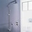 Immagine di Grohe RAINSHOWER SYSTEM 210 colonna doccia con deviatore e soffione Ø 21 cm, manopola doccia monogetto, finitura cromo 27058000
