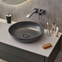 Immagine di Kaldewei MIENA bacinella rotonda Ø 45 cm, senza troppopieno, colore cool grey 70 909306003665