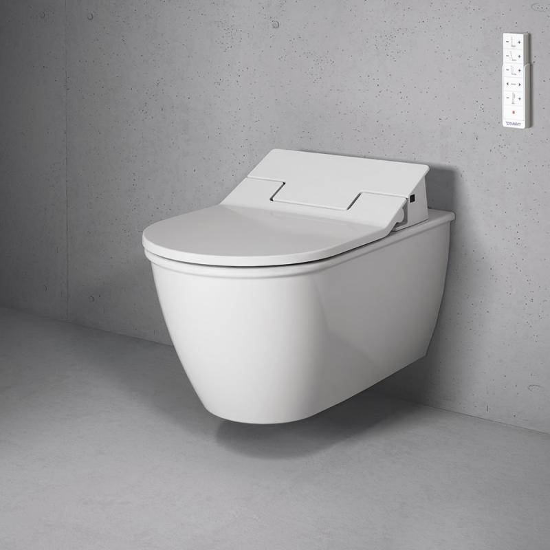 Immagine di Duravit SENSOWASH® vaso sospeso Darling New a cacciata, solo in abbinamento a SensoWash, UWL classe 1, colore bianco 2544590000