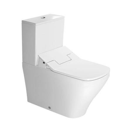 Immagine di Duravit SENSOWASH® vaso a pavimento DuraStyle a cacciata, senza cassetta, solo in abbinamento a SensoWash, UWL classe 1, colore bianco 2156590000