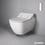 Immagine di Duravit SENSOWASH® vaso sospeso Happy D.2 a cacciata, senza brida, solo in abbinamento a SensoWash, UWL classe 1, colore bianco 2550590000