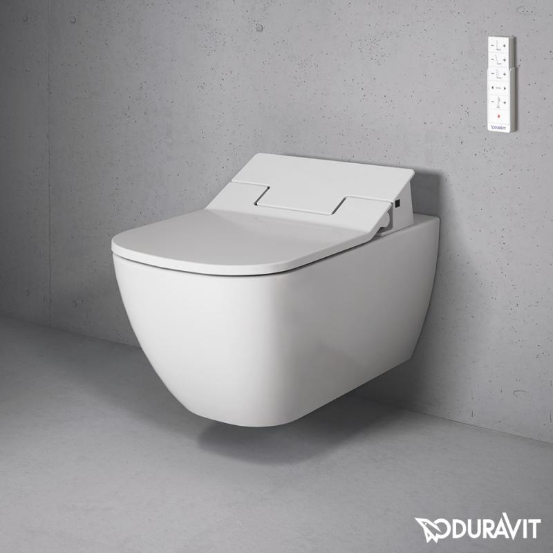 Immagine di Duravit SENSOWASH® vaso sospeso Happy D.2 a cacciata, senza brida, solo in abbinamento a SensoWash, UWL classe 1, colore bianco 2550590000