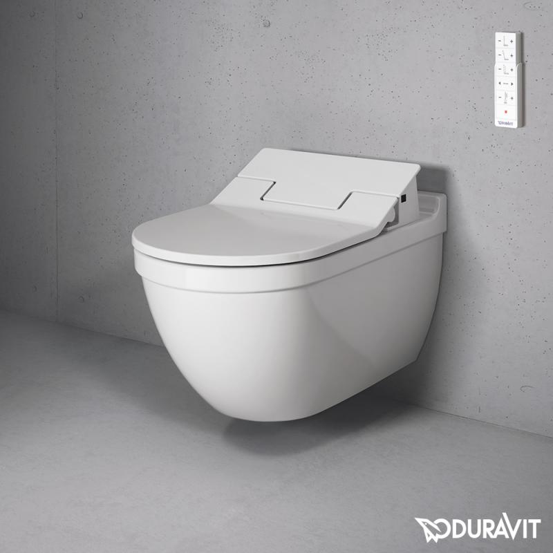 Immagine di Duravit SENSOWASH® vaso sospeso Starck 3 a cacciata, solo in abbinamento a SensoWash, UWL classe 1, colore bianco 2226590000
