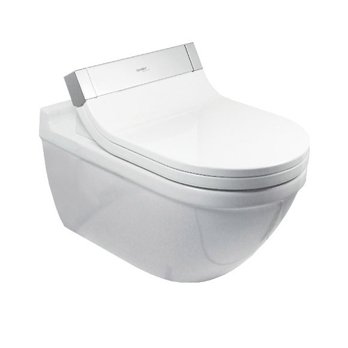 Immagine di Duravit SENSOWASH® vaso sospeso Starck 3 a cacciata, solo in abbinamento a SensoWash, UWL classe 1, colore bianco 2226590000