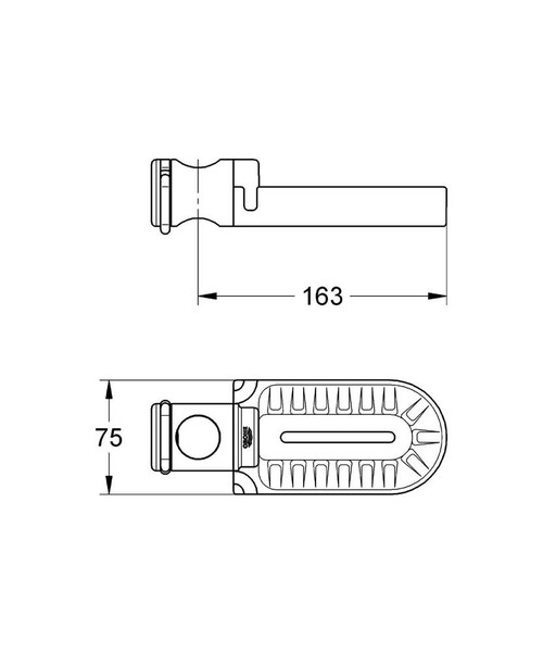 Immagine di Grohe Relexa Porta sapone finitura cromo 28631000