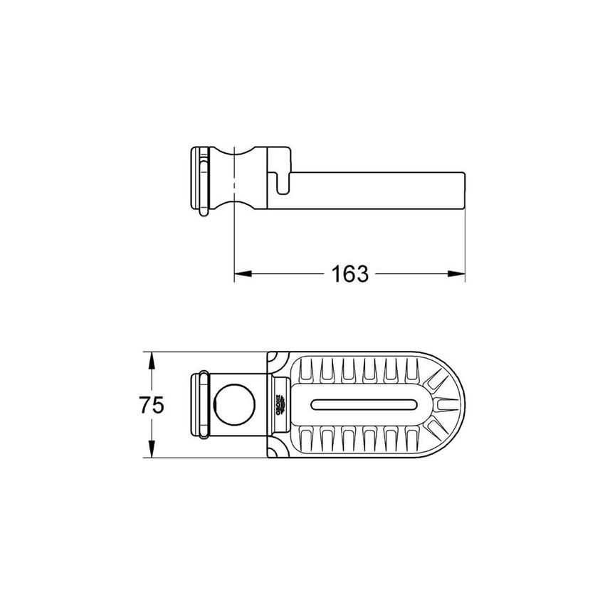 Immagine di Grohe Relexa Porta sapone finitura cromo 28631000