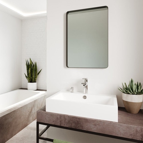 Immagine di Kaldewei PURO lavabo da appoggio L.60 P.46 cm, altezza del bordo 12 cm, senza foro, con troppopieno, colore bianco alpino 900706003001