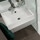 Kaldewei PURO lavabo da parete L.60 P.46 cm, monoforo, con troppopieno, colore bianco alpino 901406013001