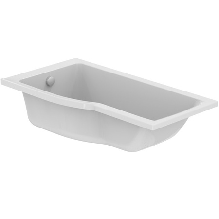 Immagine di Ideal Standard CONNECT AIR vasca 150 cm asimmetrica a sinistra, per installazione ad incasso, colore bianco T362501