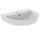 Ideal Standard CONNECT AIR lavabo Arc 65 cm monoforo, con troppopieno, colore bianco E135501