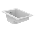 Immagine di Ideal Standard CONNECT vasca L.130 P.70 cm rettangolare, da incasso, con seduta, colore bianco E124001