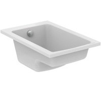 Immagine di Ideal Standard CONNECT vasca L.120 P.70 cm rettangolare, da incasso, con seduta, colore bianco E123901