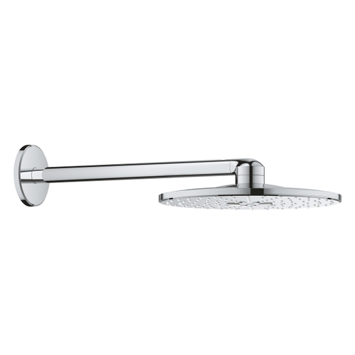 Immagine di Grohe RAINSHOWER SmartActive soffione doccia diametro 310 mm a parete sporgenza 430 mm, 2 getti, finitura cromo  26475000