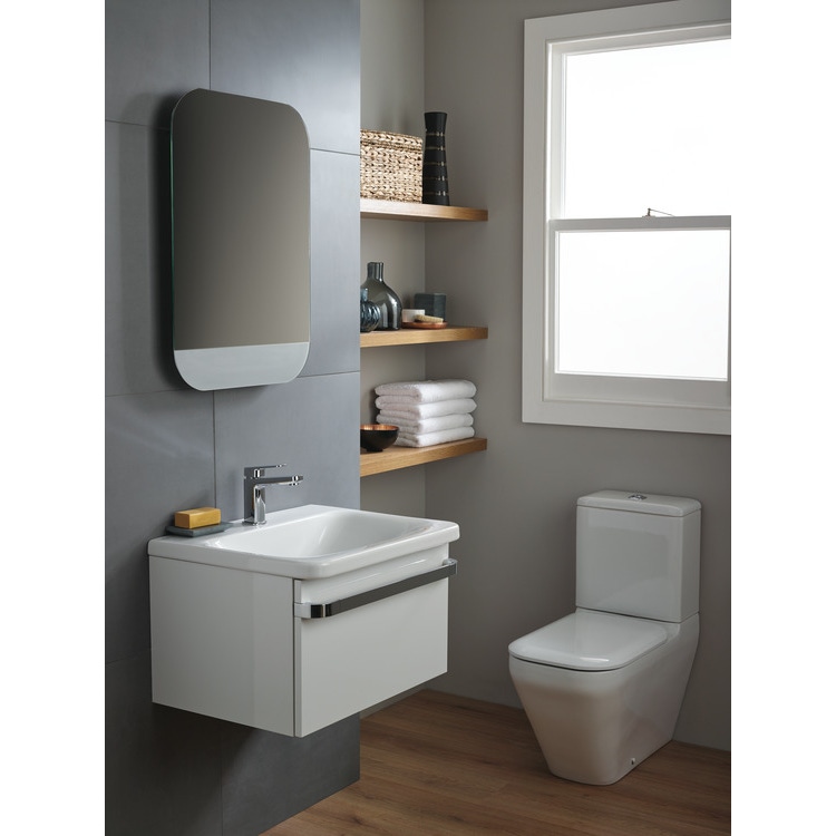 Immagine di Ideal Standard TONIC II lavabo top 60 cm monoforo, senza troppopieno, colore bianco K083701