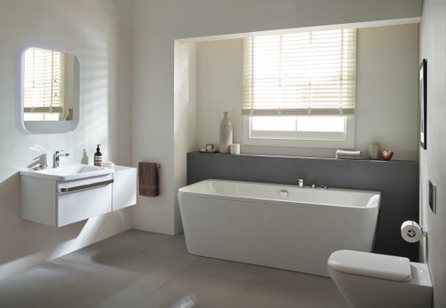 Immagine di Ideal Standard TONIC II lavabo top 60 cm monoforo, senza troppopieno, colore bianco K083701