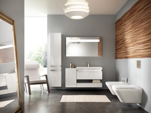 Immagine di Ideal Standard TONIC II lavabo top 80 cm monoforo, senza troppopieno, colore bianco K083901