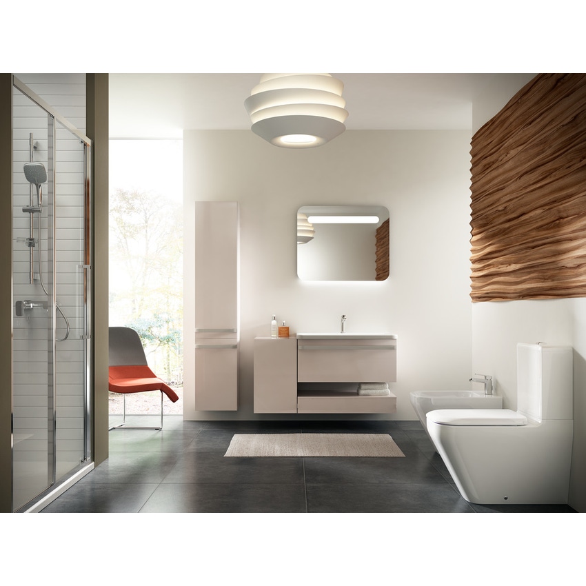 Immagine di Ideal Standard TONIC II lavabo top 80 cm monoforo, senza troppopieno, colore bianco K083901