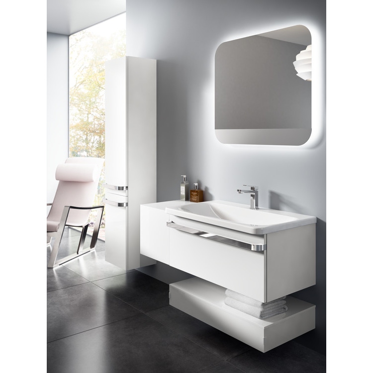 Immagine di Ideal Standard TONIC II lavabo top 80 cm monoforo, senza troppopieno, colore bianco K083901
