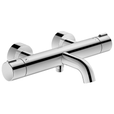 Immagine di Duravit C.1 miscelatore termostatico esterno, per vasca, finitura cromo C15220000010