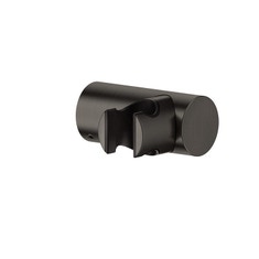 Immagine di Gessi SHOWER supporto duplex orientabile per doccetta, finitura black metal brushed PVD 58160#707