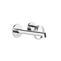 Immagine di Gessi ANELLO miscelatore lavabo a parete P.17 cm, senza scarico, finitura cromo 63381#031