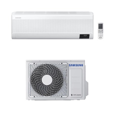 Immagine di Samsung PARETE WINDFREE DELUXE ALTA EFFICIENZA Climatizzatore a parete monosplit inverter | unità esterna 2.6 kW unità interna 9000 BTU AC026BXAPKG/EU+AC026BNAPKG/EU