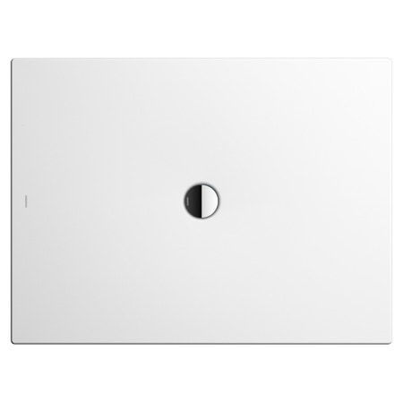 Immagine di Kaldewei SCONA piatto doccia rettangolare L.100 P.80 cm, in acciaio smaltato, colore bianco alpino 491400010001