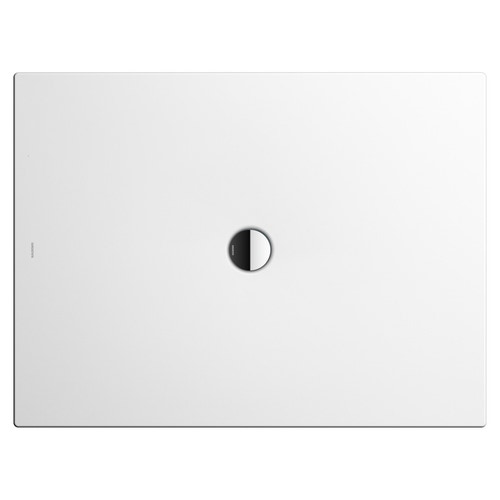 Immagine di Kaldewei SCONA piatto doccia rettangolare L.100 P.80 cm, in acciaio smaltato, colore bianco alpino 491400010001