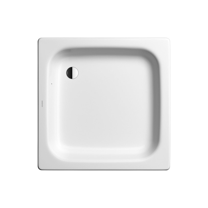 Immagine di Kaldewei SANIDUSCH piatto doccia quadrato 90 cm, in acciaio smaltato, colore bianco alpino 331100010001