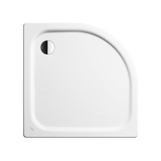 Immagine di Kaldewei ZIRKON piatto doccia L.75 P.90 cm, in acciaio smaltato, colore bianco alpino 455500010001