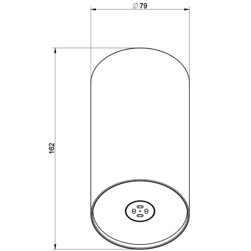 Immagine di Gessi SHOWER soffione doccia anticalcare a parete orientabile, con funzione nebulizzata, finitura black metal brushed PVD 57205#707