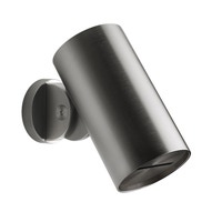 Immagine di Gessi SHOWER soffione doccia anticalcare a parete orientabile, con funzione cascata, finitura steel brushed 57207#239