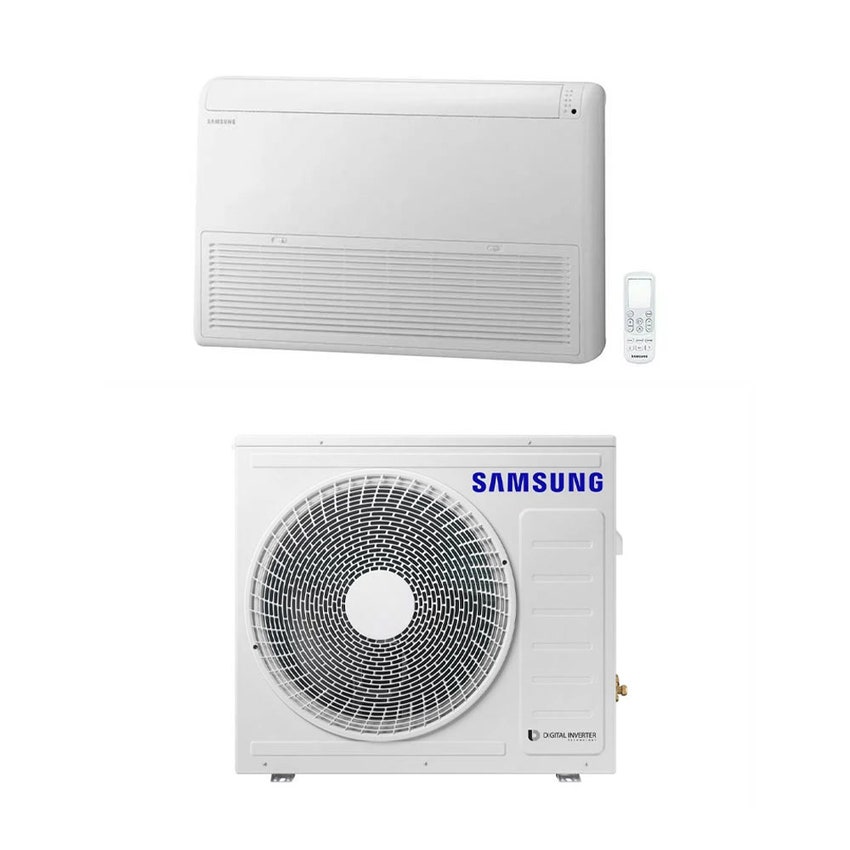Immagine di Samsung SOFFITTO/PAVIMENTO R32 Climatizzatore monosplit inverter | unità esterna 7.1 kW unità interna 24000 BTU AC071RXADKG/EU+AC071RNCDKG/EU