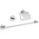 Immagine di Grohe Essentials Set accessori (3 in 1) per bagno degli ospiti, finitura cromata, fissaggio nascosto 40775001
