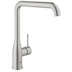 Immagine di Grohe Essence New Miscelatore monocomando per lavello finitura supersteel 30269DC0