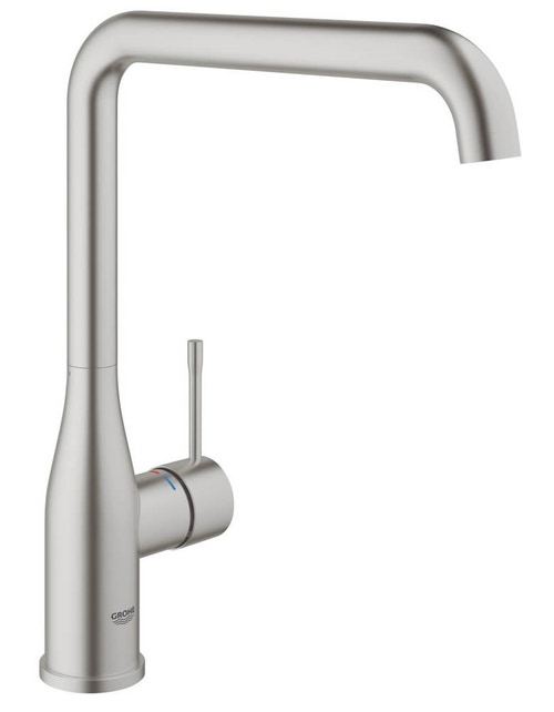 Immagine di Grohe Essence New Miscelatore monocomando per lavello finitura supersteel 30269DC0